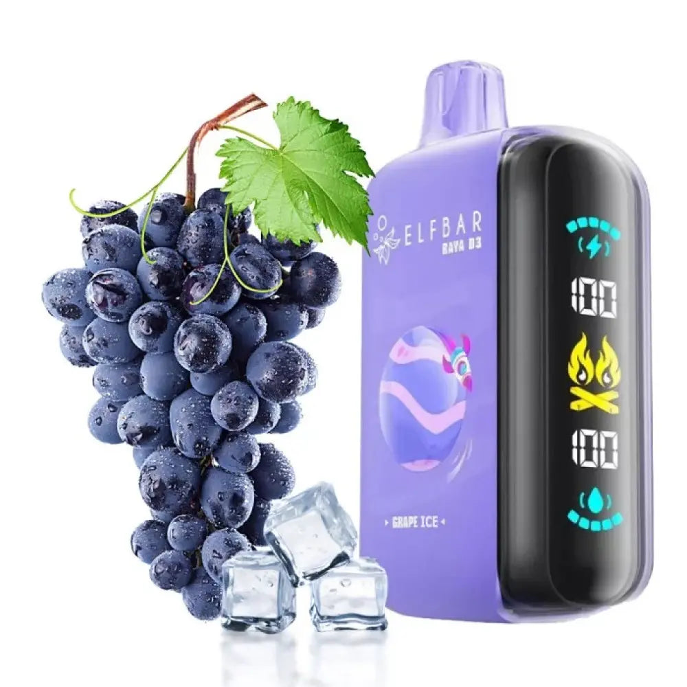 Elf Bar Raya D3 25000 Disposable Pod Kit | Rechargeable 25K Puffs Vape Device