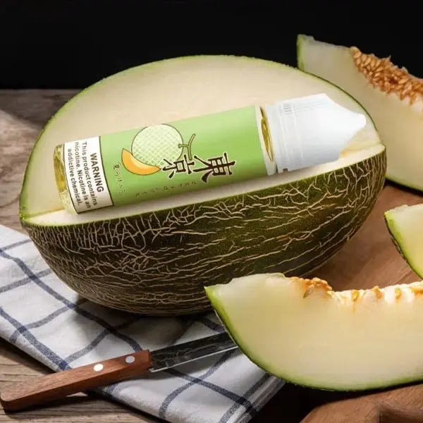 Iced Hami Melon by TOKYO E-LIQUID WITH MELON BACKGROUND