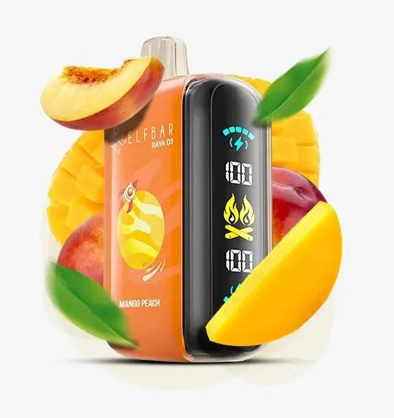 Elf Bar Raya D3 25000 Disposable Pod Kit | Rechargeable 25K Puffs Vape Device