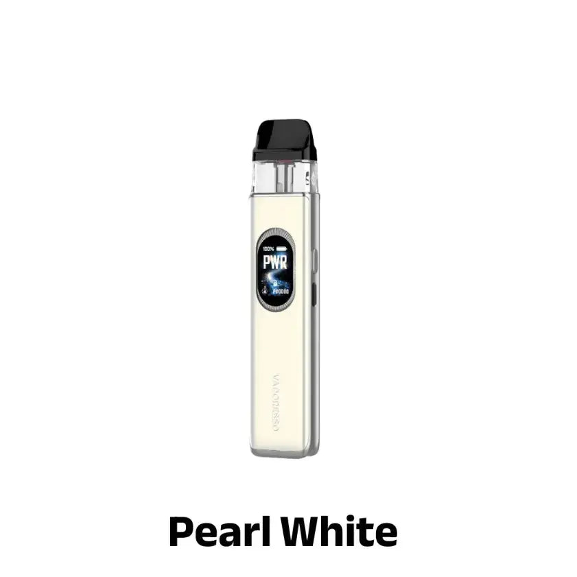 Vape device in pearl white color on a white background. Order Now and get 20% OFF.
