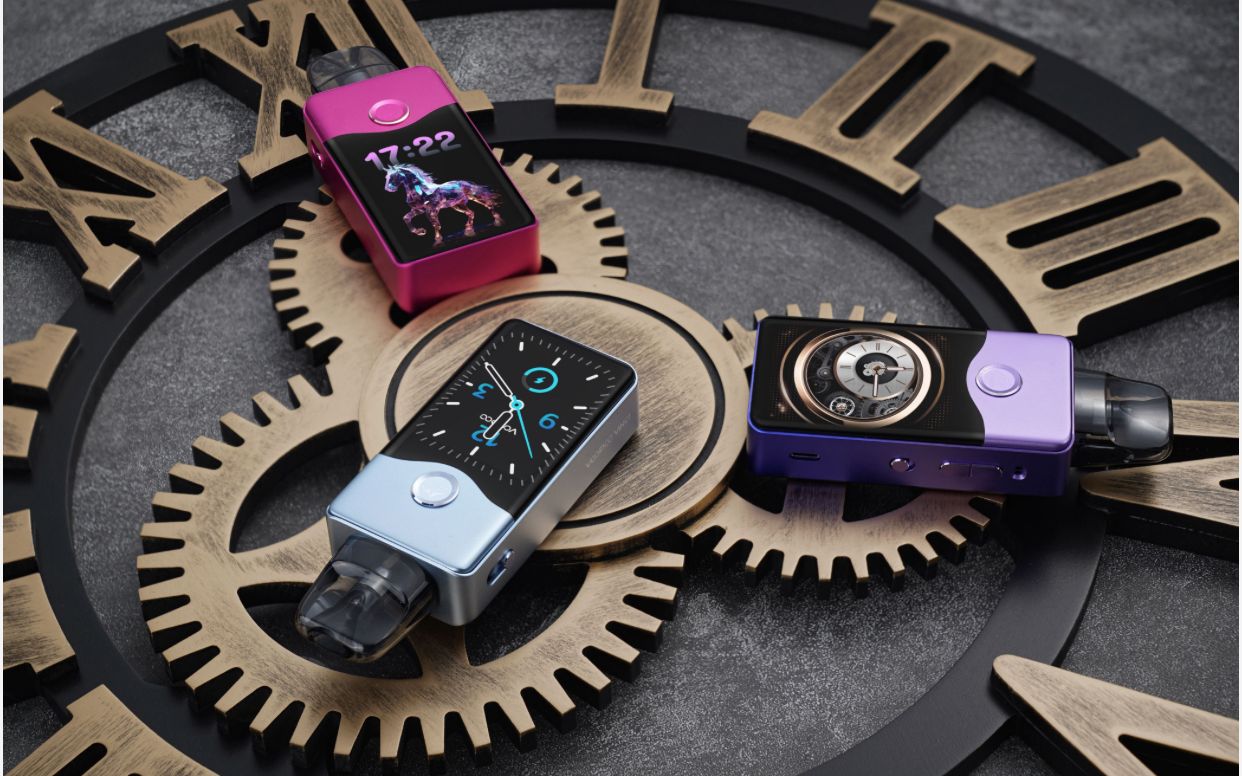 Voopoo Vinci E120 High-Power Vape Kit in multiple colors with Long Battery Life and Gene.AI Chip