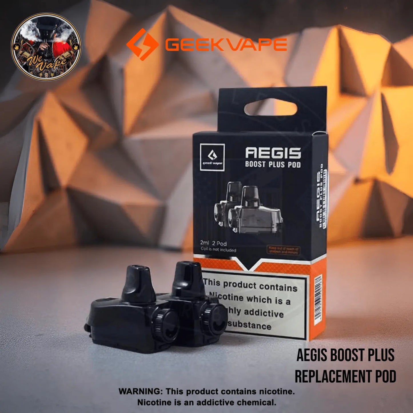 Aegis Boost Plus Replacement Pod By Geek Vape - We Vape