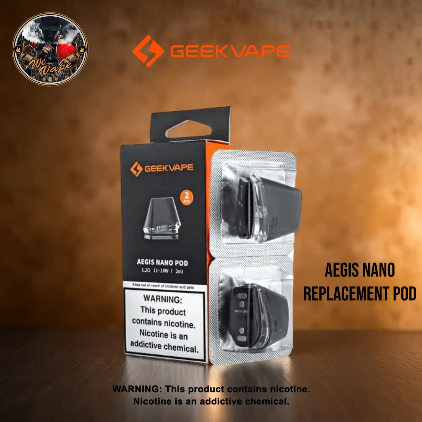 Aegis Nano Replacement Pods By Geek Vape - We Vape