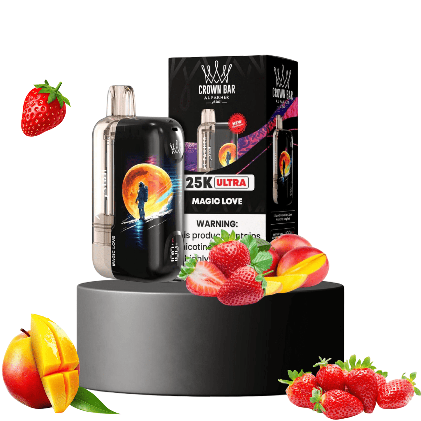 Al Fakher 25K Ultra Disposable Vape Kit – 25,000 Puffs, 5MG Nicotine - We Vape