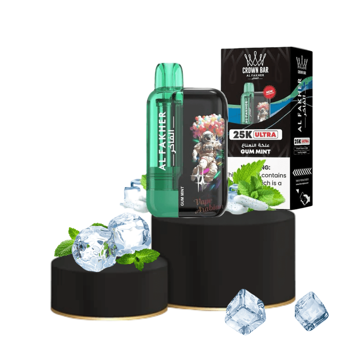Al Fakher 25K Ultra Disposable Vape Kit – 25,000 Puffs, 5MG Nicotine - We Vape