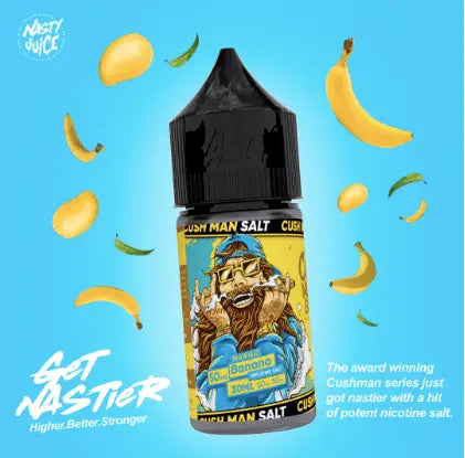 Banana Mango Cush Man by NASTY JUICE (Saltnic) - We Vape