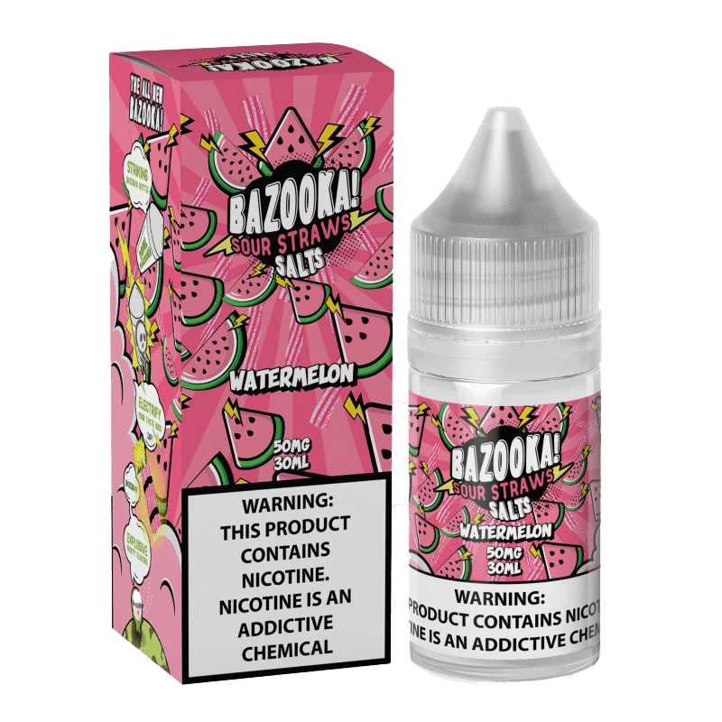 Bazooka Watermelon SaltNic – 30ml Premium Nicotine Salt E - Liquid (25mg & 50mg) - We Vape