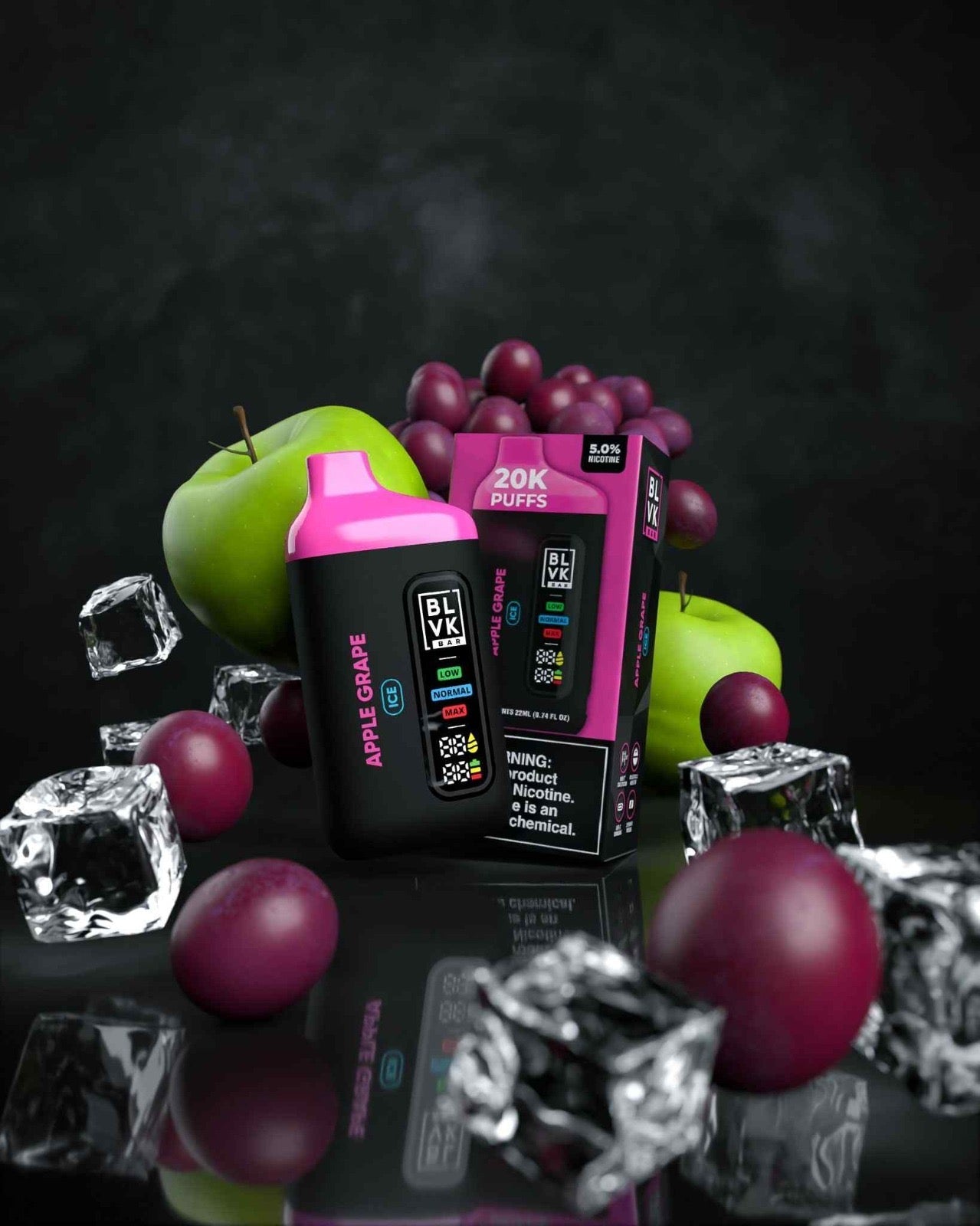 BLVK BAR 20000 Puffs Disposable Vape Pod – 50MG Nicotine - We Vape