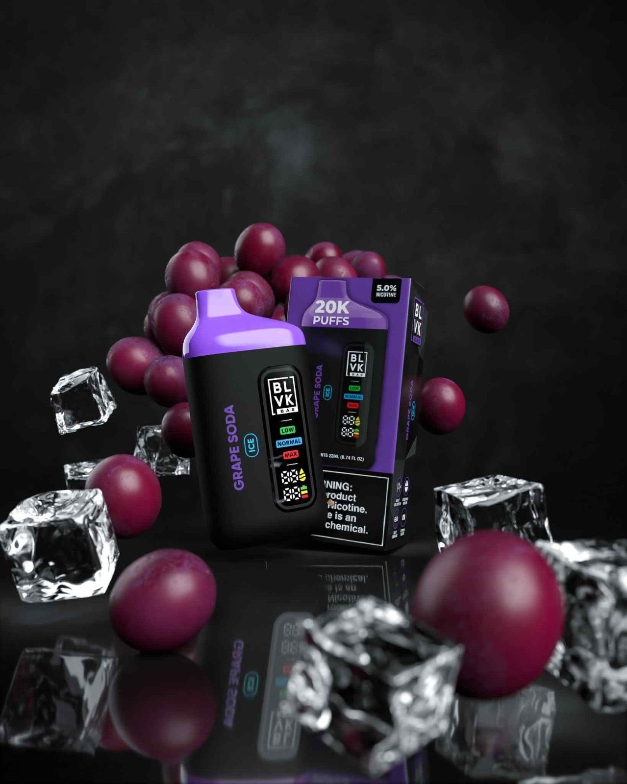 BLVK BAR 20000 Puffs Disposable Vape Pod – 50MG Nicotine - We Vape