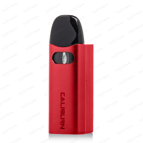 Caliburn AZ3 Pod System Kit in color red, white background