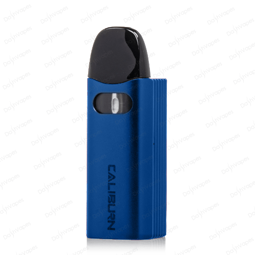 UWELL Caliburn AZ3 Pod System – Compact Refillable Vape Device in blue color and white background
