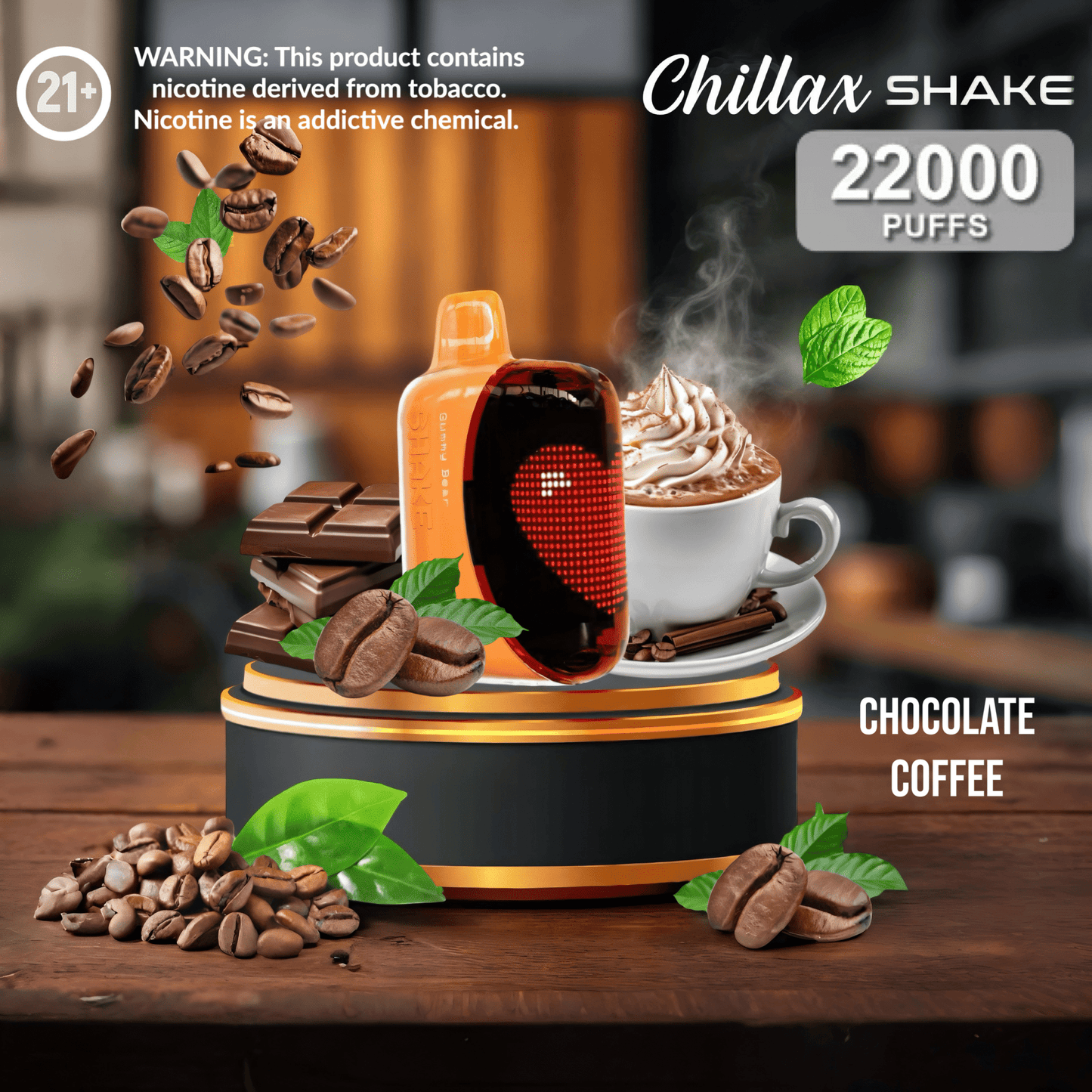 Chillax Shake 22000 Puffs - Disposable Pods - We Vape