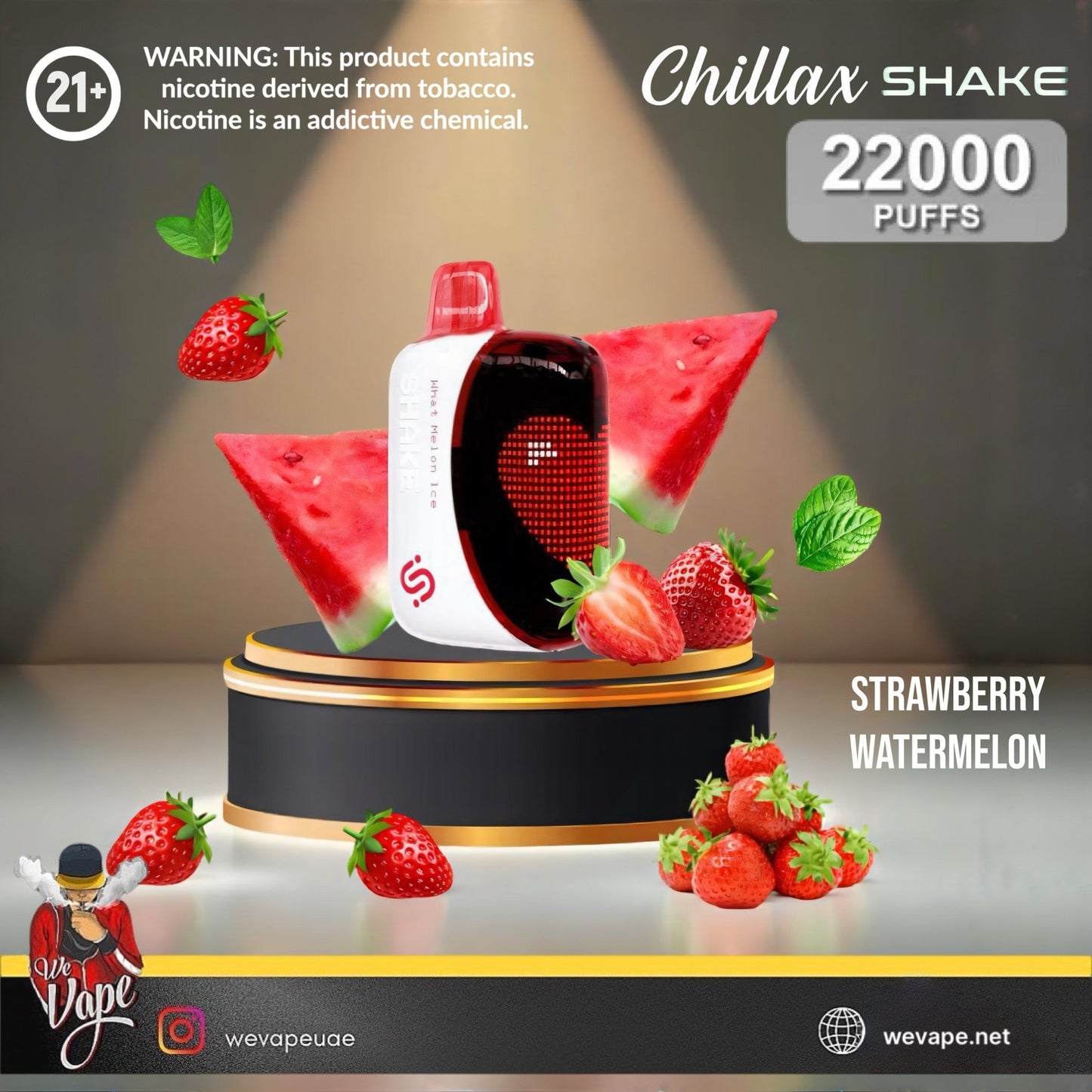 Chillax Shake 22000 Puffs - Disposable Pods - We Vape