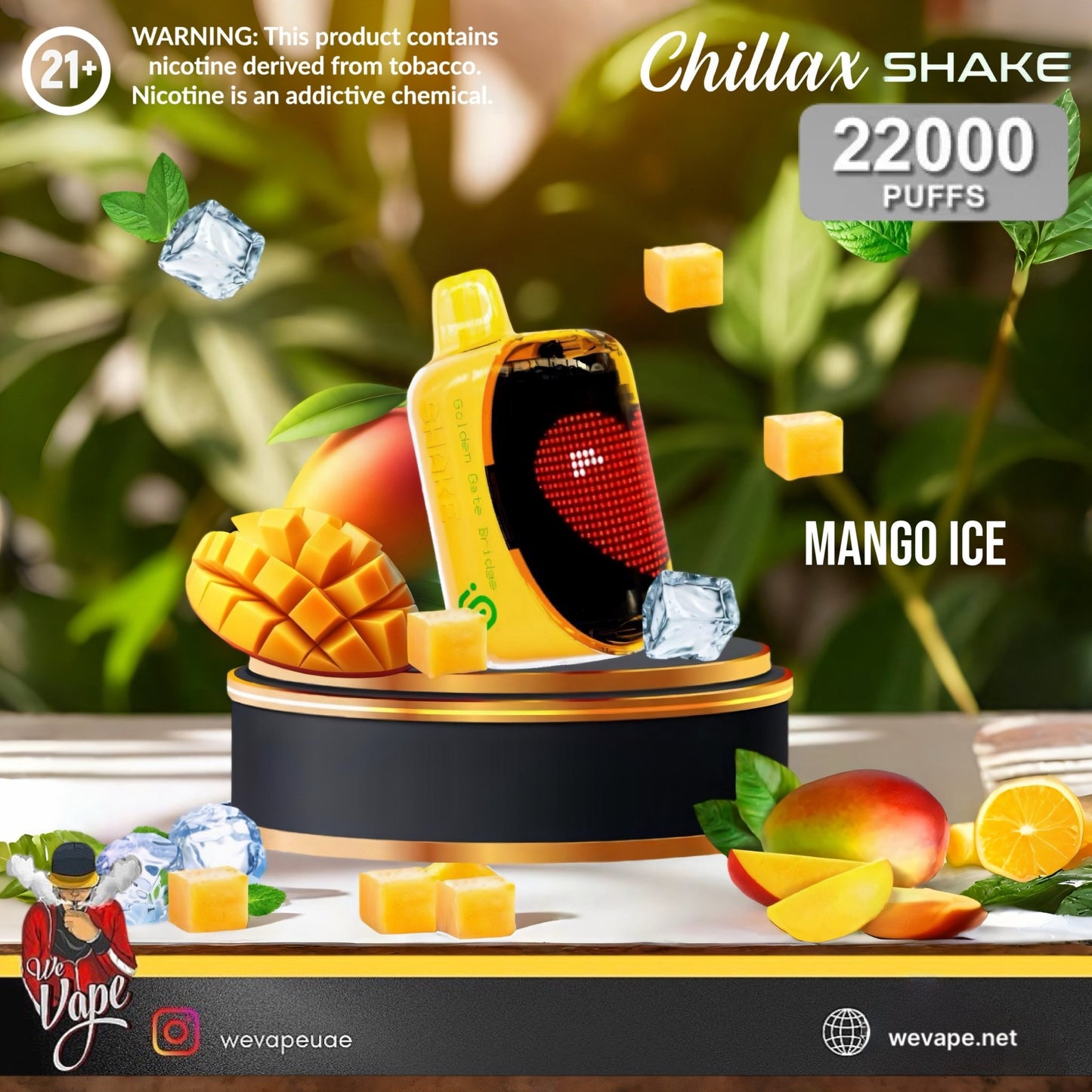 Chillax Shake 22000 Puffs - Disposable Pods - We Vape