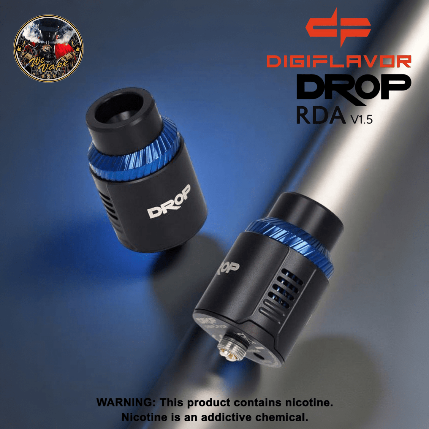 Digiflavor DROP RDA V1.5 – 24mm Dual Coil Rebuildable Dripper - We Vape