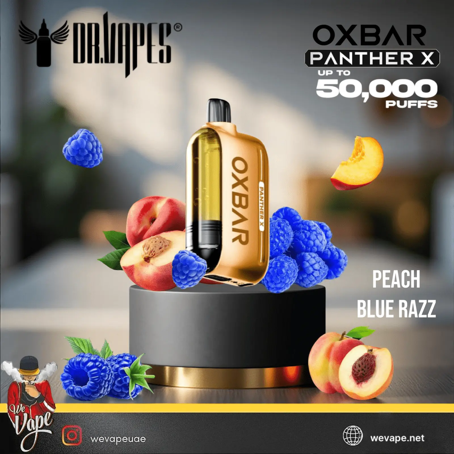 Dr Vapes OXBAR Panther X 50000 Puffs Disposable Vape Kit - We Vape