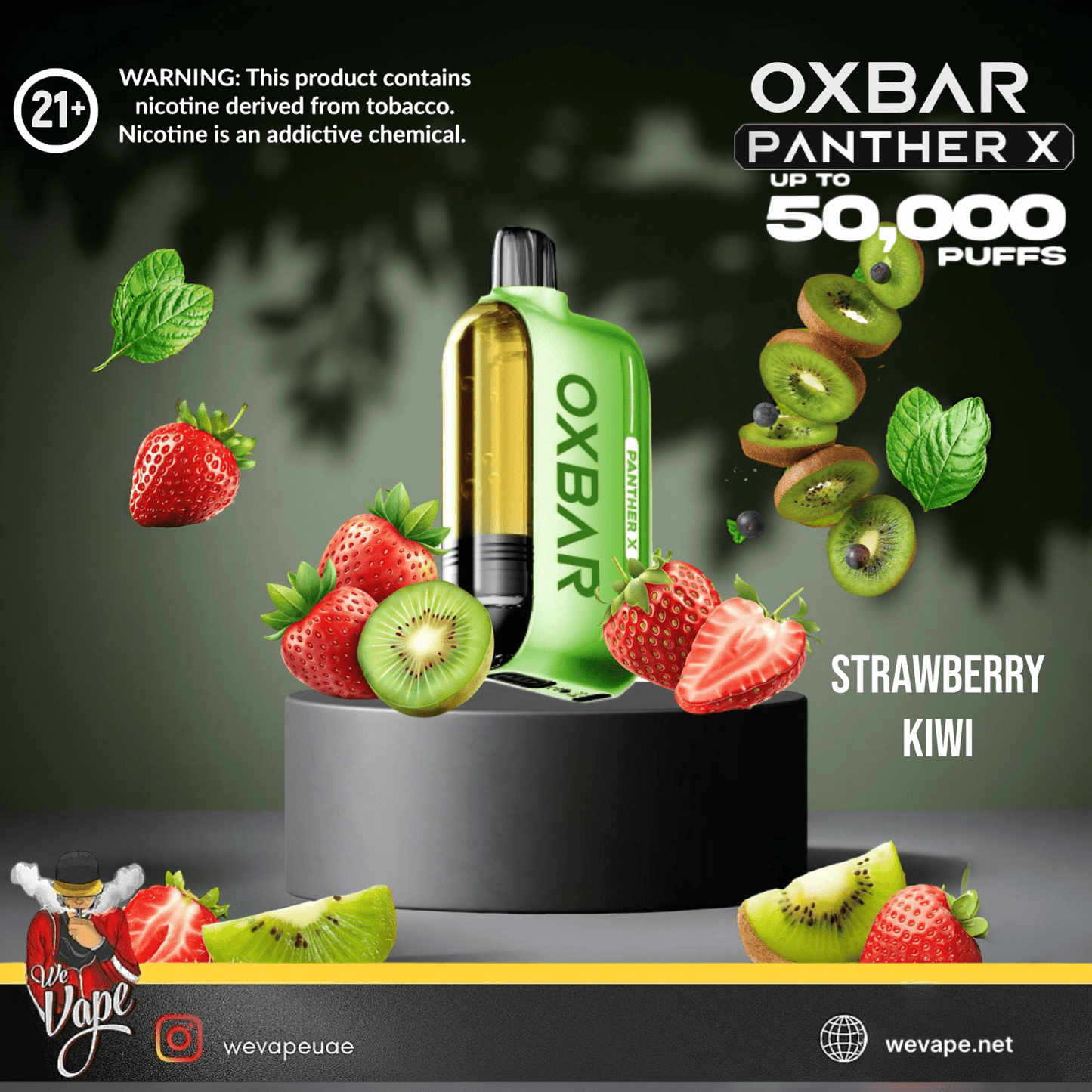 Dr Vapes OXBAR Panther X 50000 Puffs Disposable Vape Kit - We Vape