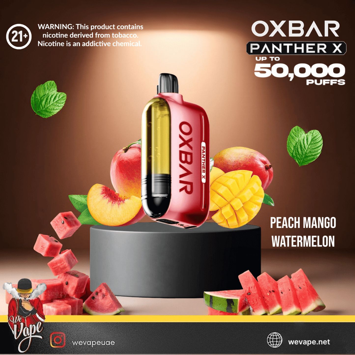 Dr Vapes OXBAR Panther X 50000 Puffs Disposable Vape Kit - We Vape