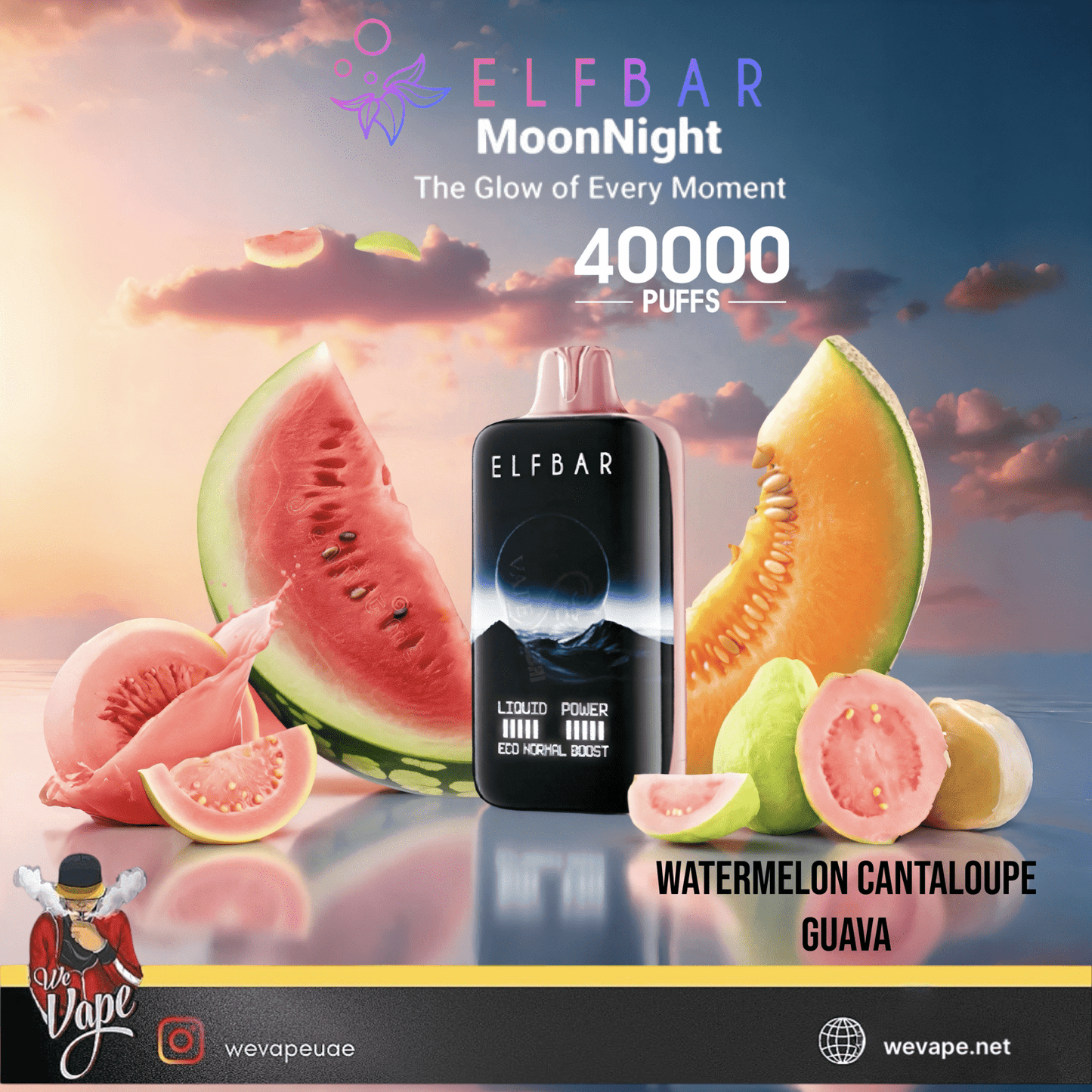 Elf Bar Moon Night 40,000 Puffs - Disposable Pod - We Vape