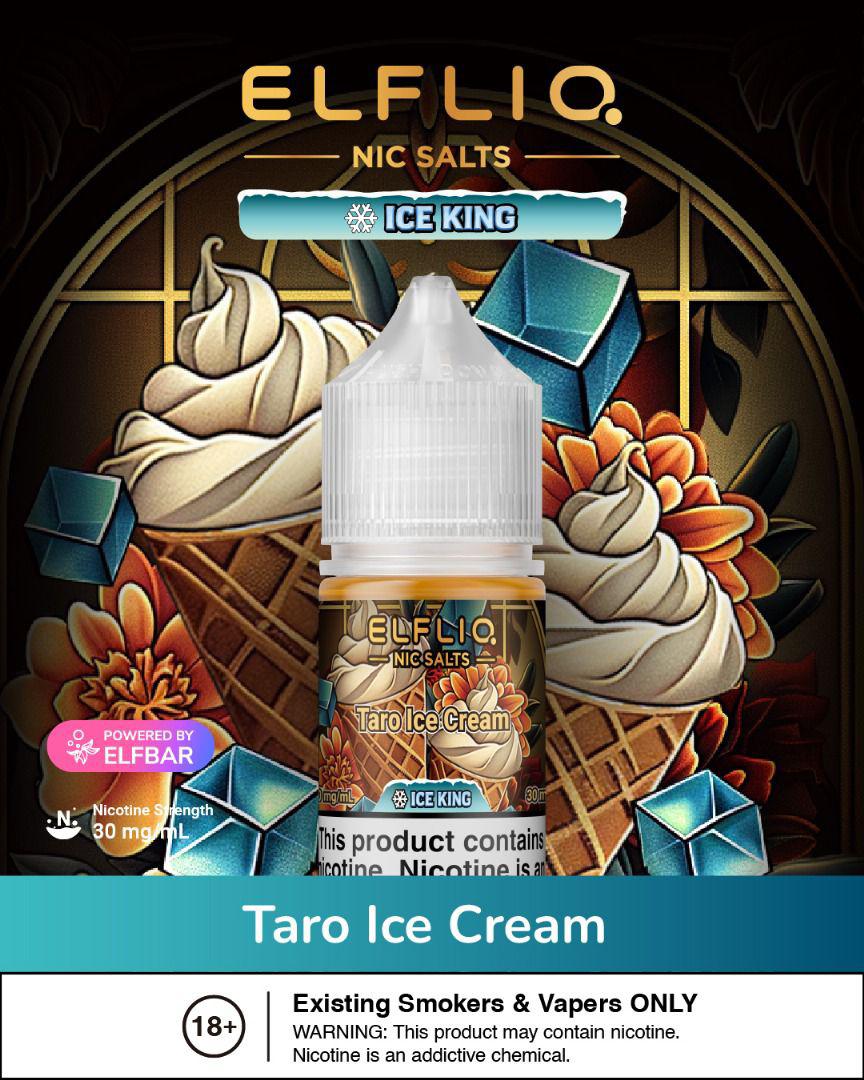 ELF LIQ Ice King Nic Salt 30ML by ELF BAR ā Icy Menthol E - Liquid - We Vape