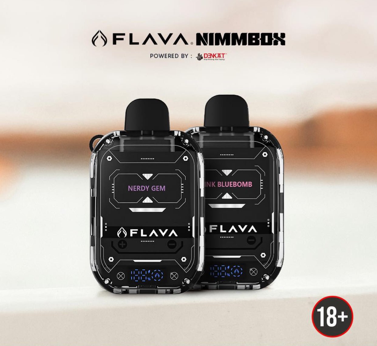 Flava Nimmbox 10000 Puffs Disposable Vape Pod – Rechargeable, Mesh Coil - We Vape