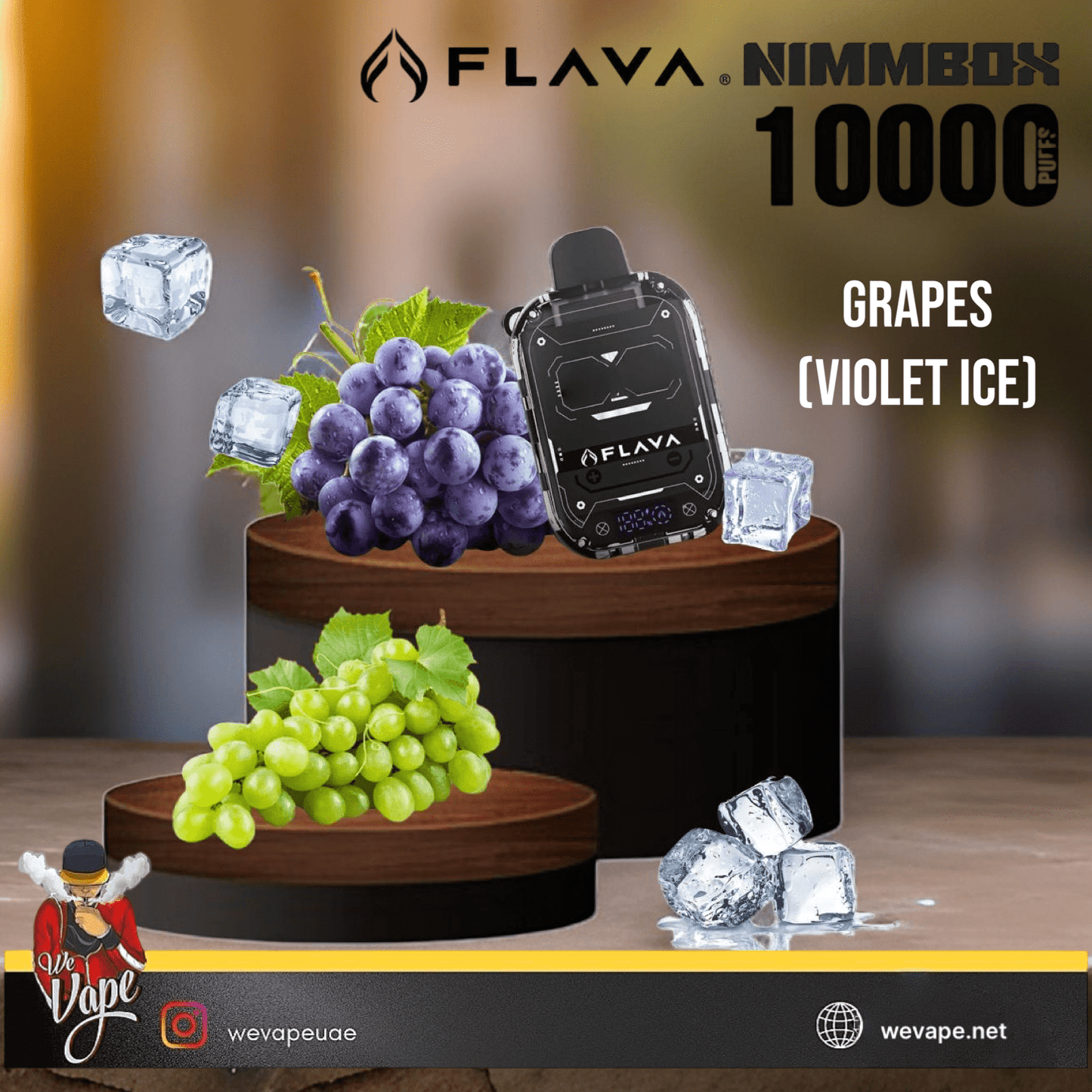 Flava Nimmbox 10000 Puffs Disposable Vape Pod – Rechargeable, Mesh Coil - We Vape