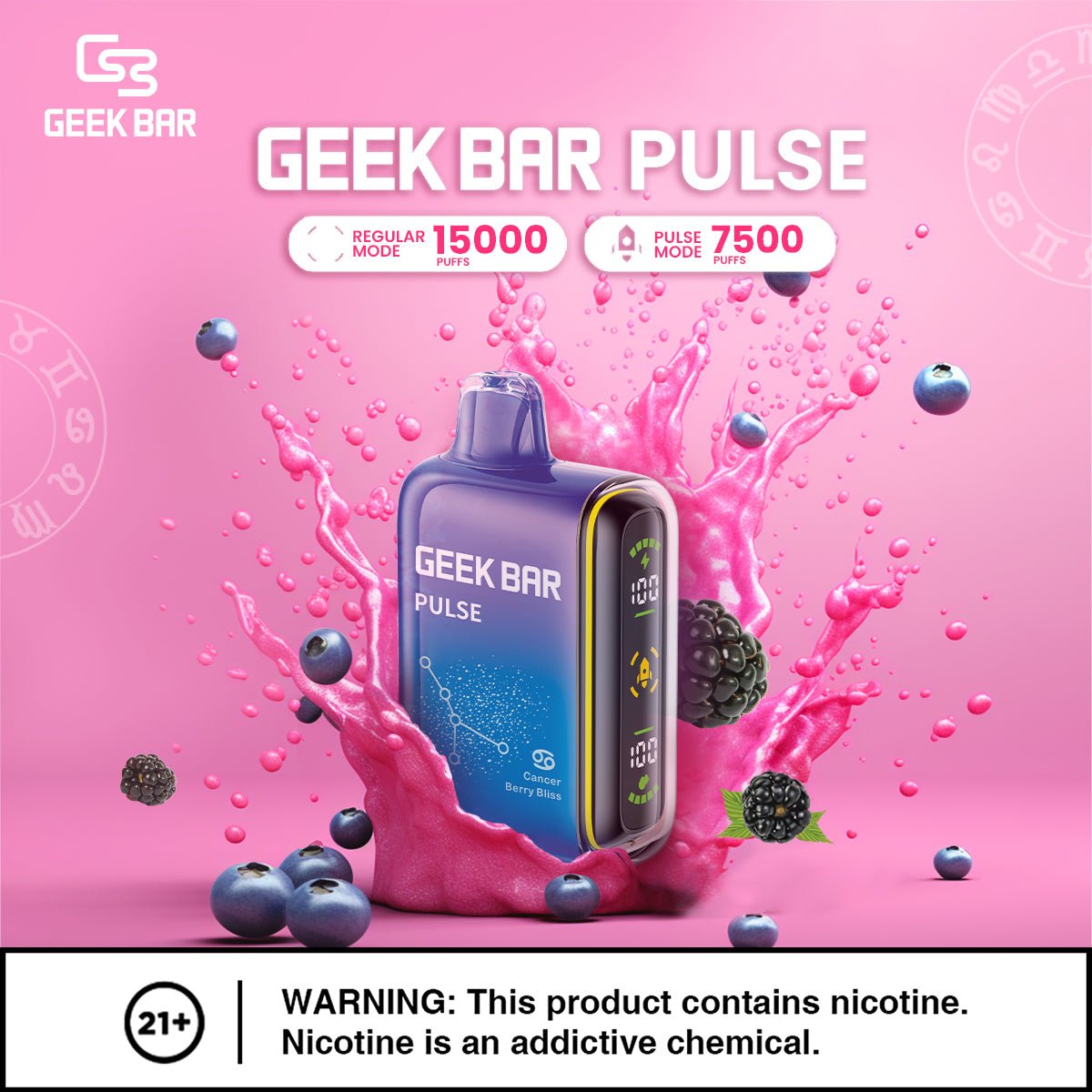 GEEK Bar - Pulse 15000 Puffs Disposable Vape - We Vape