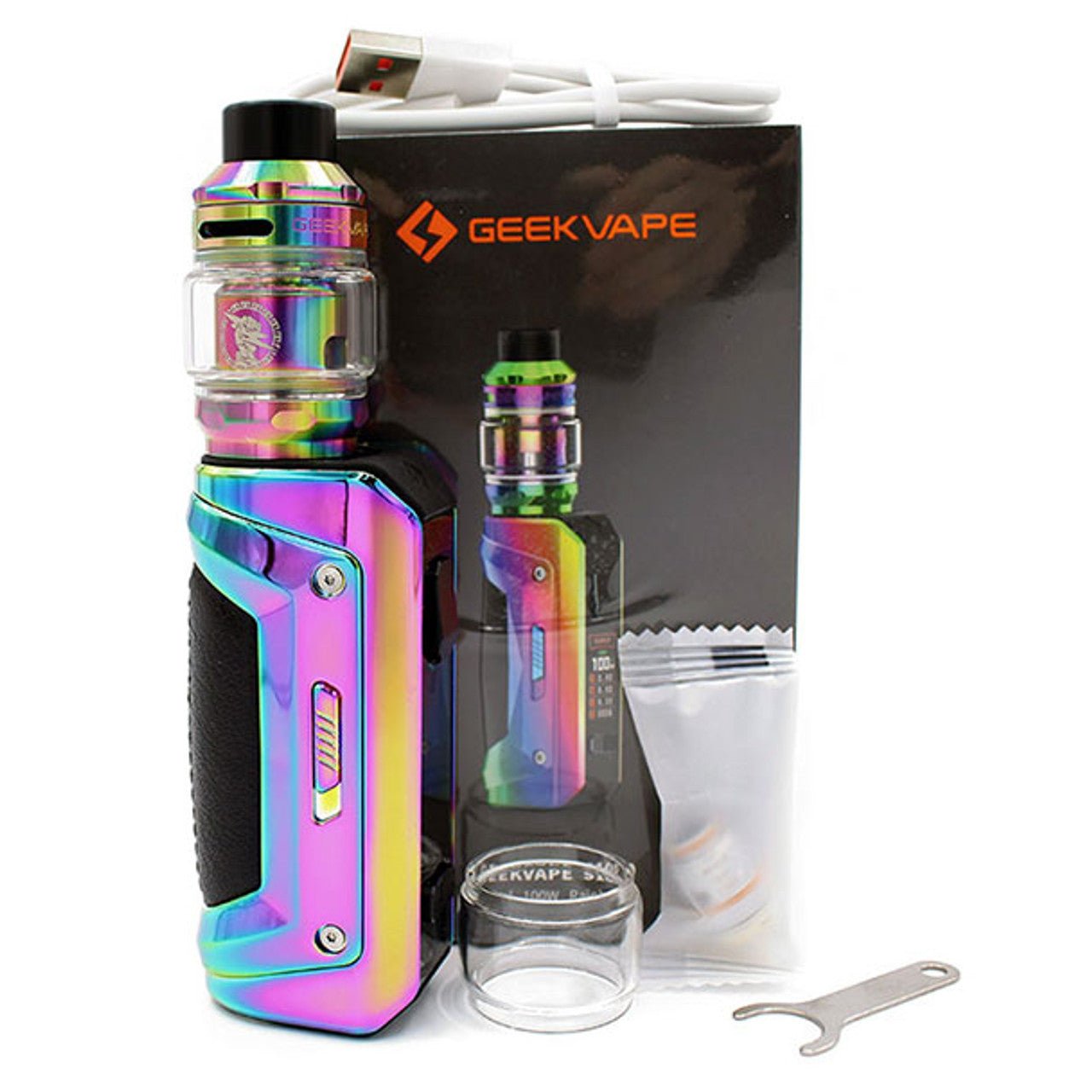 Geek Vape S100 Aegis Solo 2 Kit – 100W Vape Mod with Leakproof Tank & IP68 Waterproof Design - We Vape