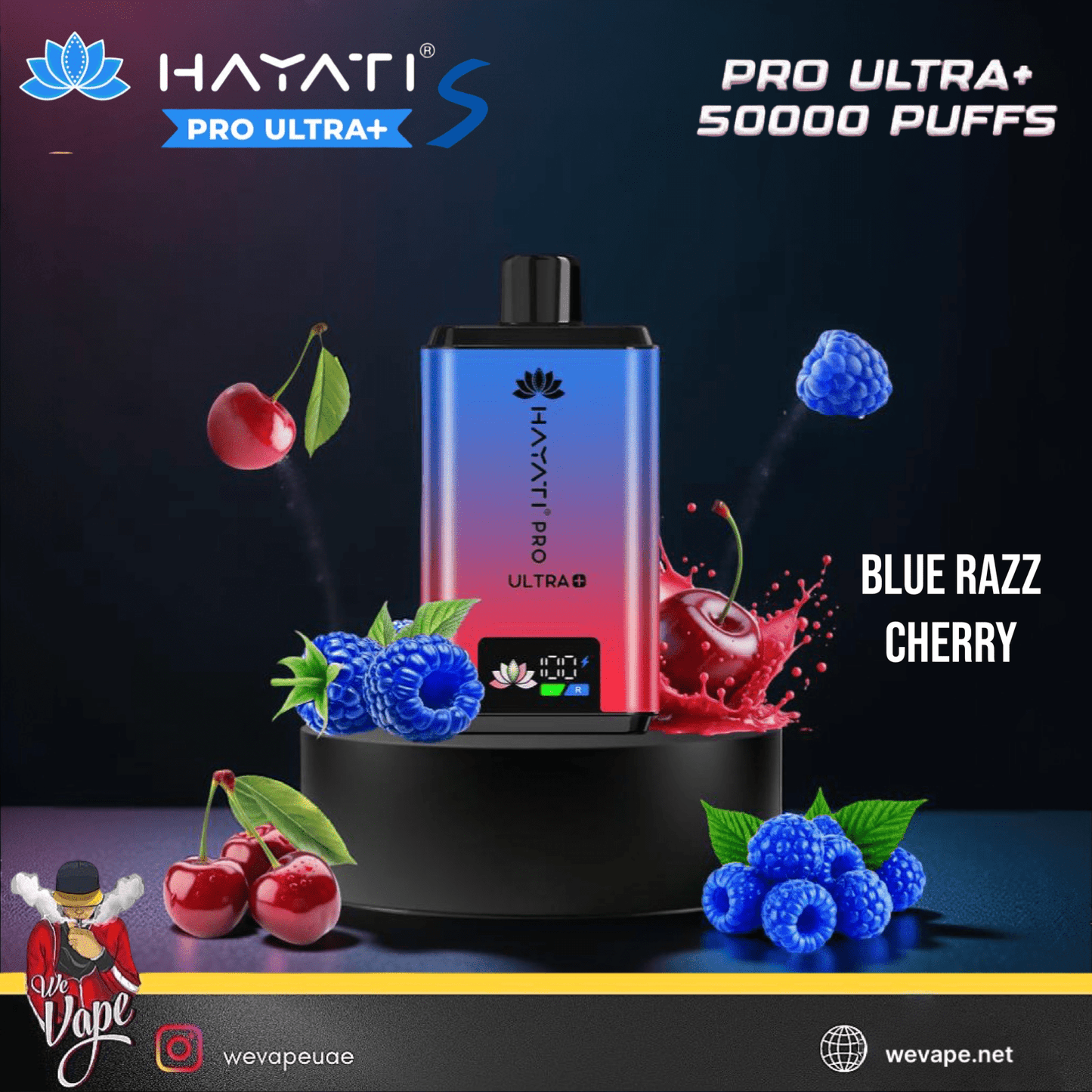 HAYATI PRO ULTRA +S Disposable Vape Kit UAE - 50,000 Puffs (UAE) - We Vape