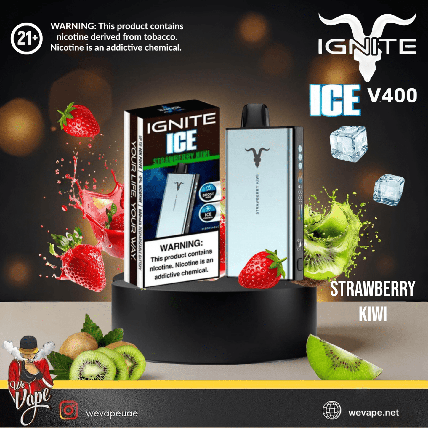 IGNITE ICE 40K Disposable Vape Kit – 40,000 Puffs 50MG - We Vape