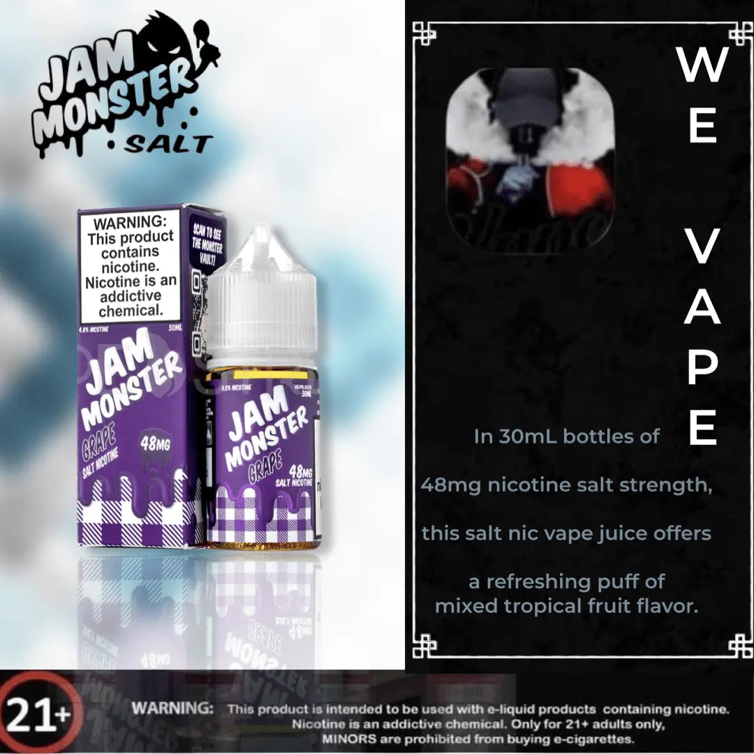 Jam Monster E - Liquid (Salt Nicotine) - We Vape