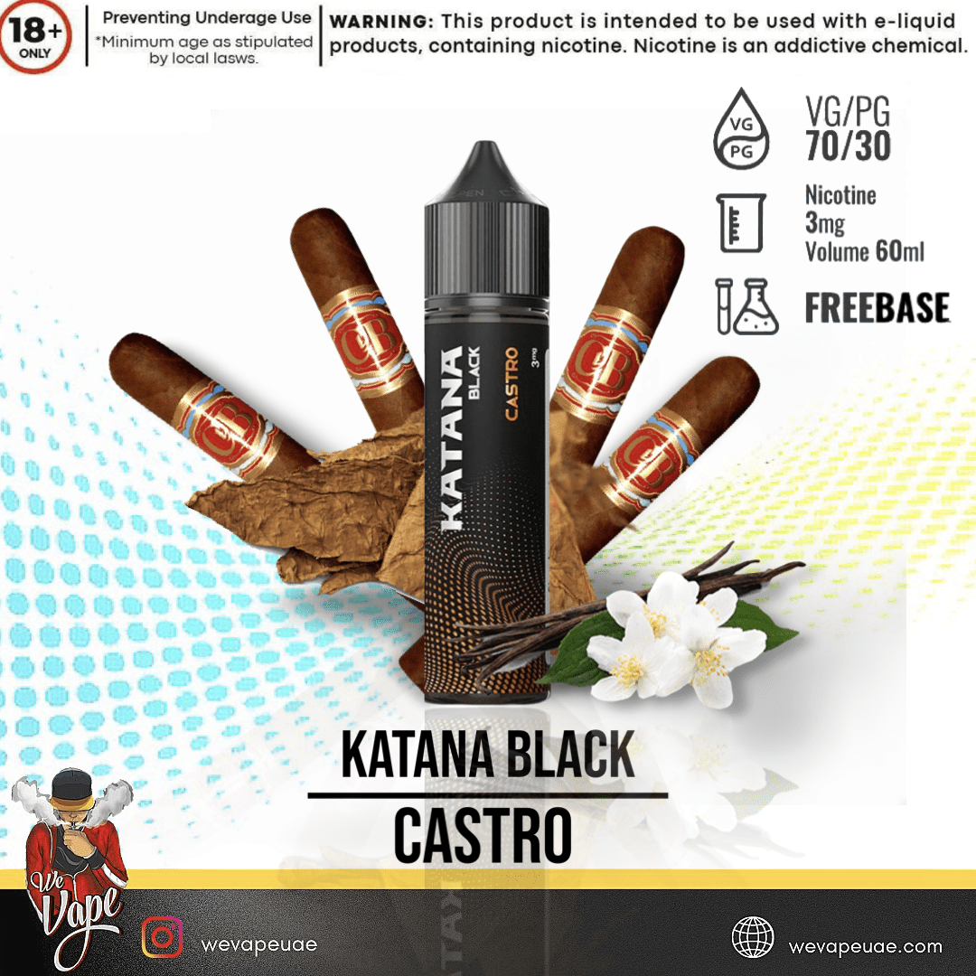 Katana Black Castro By Tokyo - We Vape