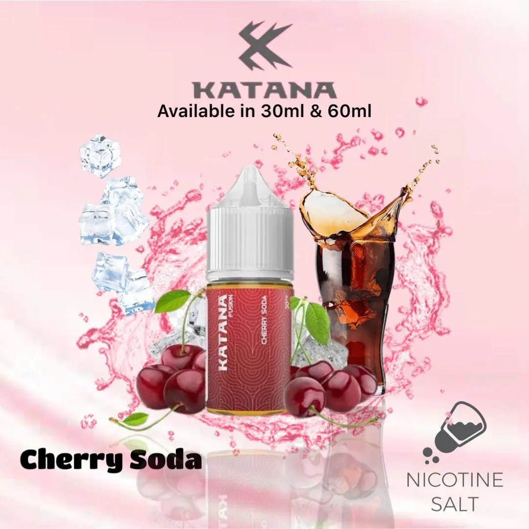 Katana Fusion Cherry Soda By Tokyo (Saltnic) - We Vape