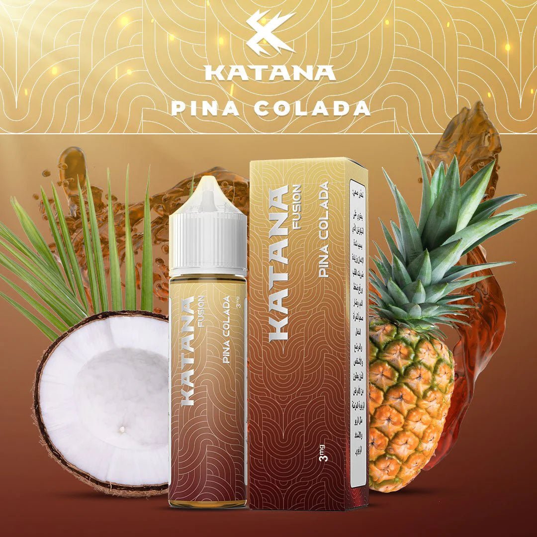 KATANA VAPE - Fusion Series - Pina Colada (3mg - 60ml) - We Vape