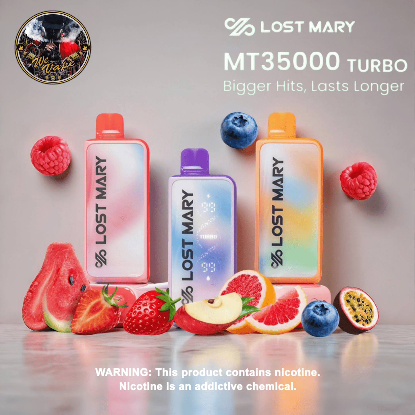 Lost Mary MT35000 Turbo Disposable Vape Pod – Up to 35,000 Puffs - We Vape