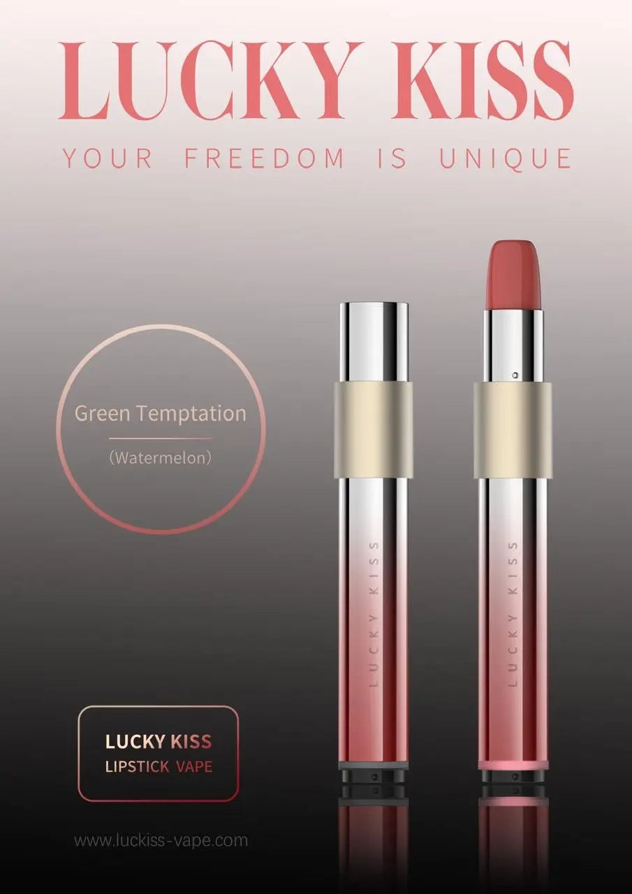 LUCKY KISS - LIPSTICK Disposable Vape Kit - 10000 Puffs 20MG - We Vape