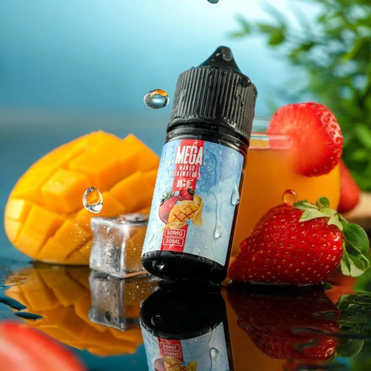Mega Mango Strawberry Ice by GRAND (Saltnic) - We Vape
