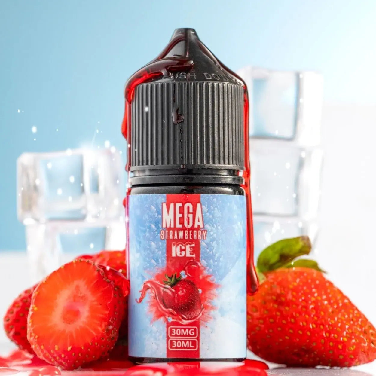Mega Strawberry Ice by GRAND (Saltnic) - We Vape