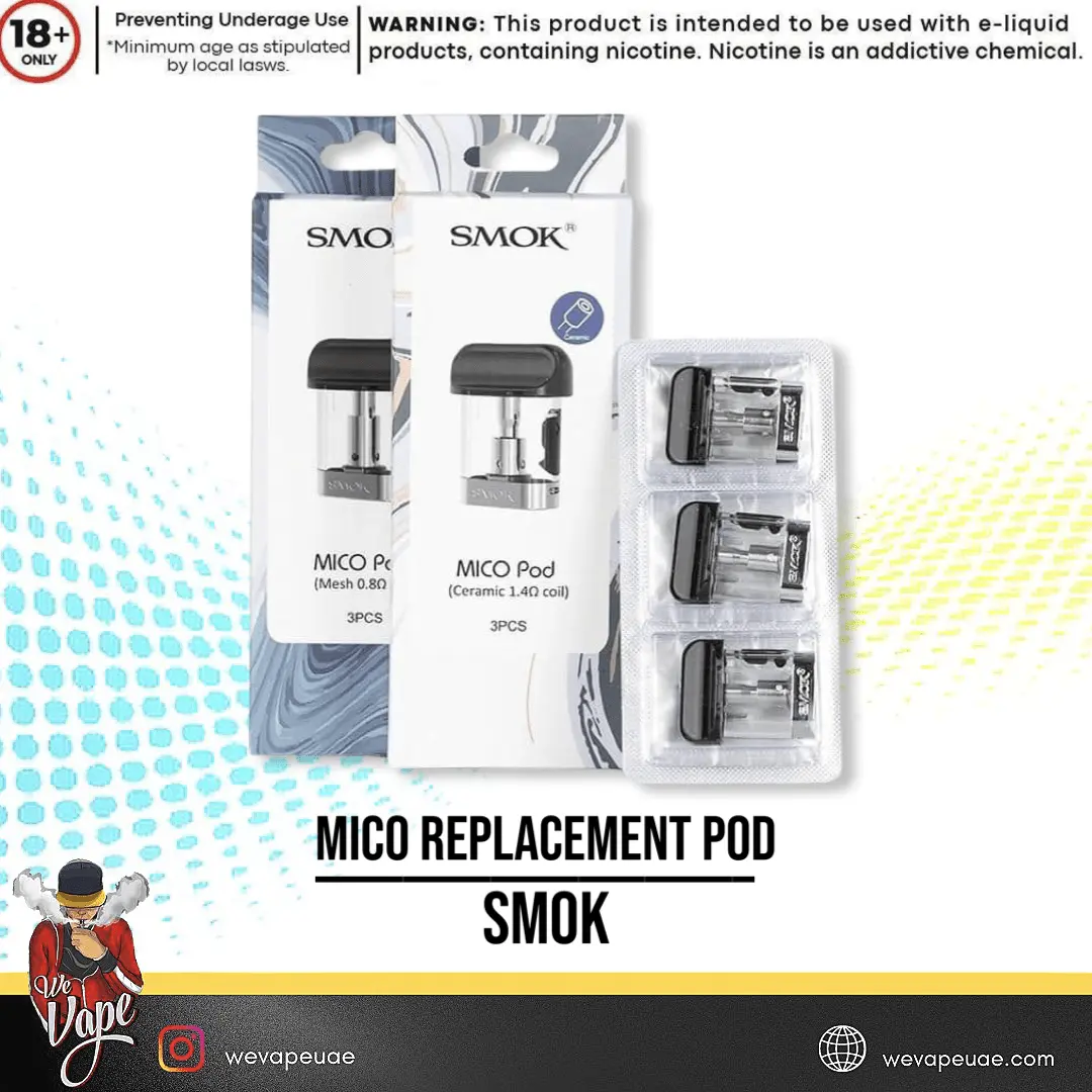 Mico Replacement Pod By Smok ( ON SALE !!!! ) - We Vape