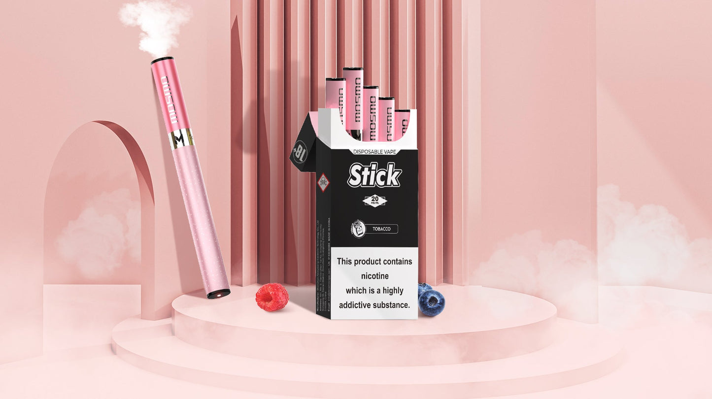 MOSMO Stick Disposable Pod Kit – 300 Puffs | 50mg Nicotine - We Vape