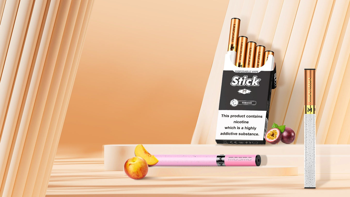 MOSMO Stick Disposable Pod Kit – 300 Puffs | 50mg Nicotine - We Vape