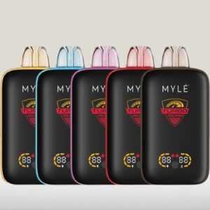 Myle Turbo 20,000 Puffs Disposable Vape – USB - C Rechargeable, Adjustable Airflow & Full LED Display - We Vape
