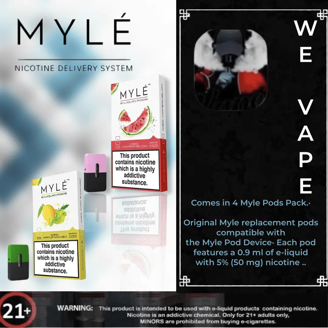 Myle V1 Replacement Pods - We Vape