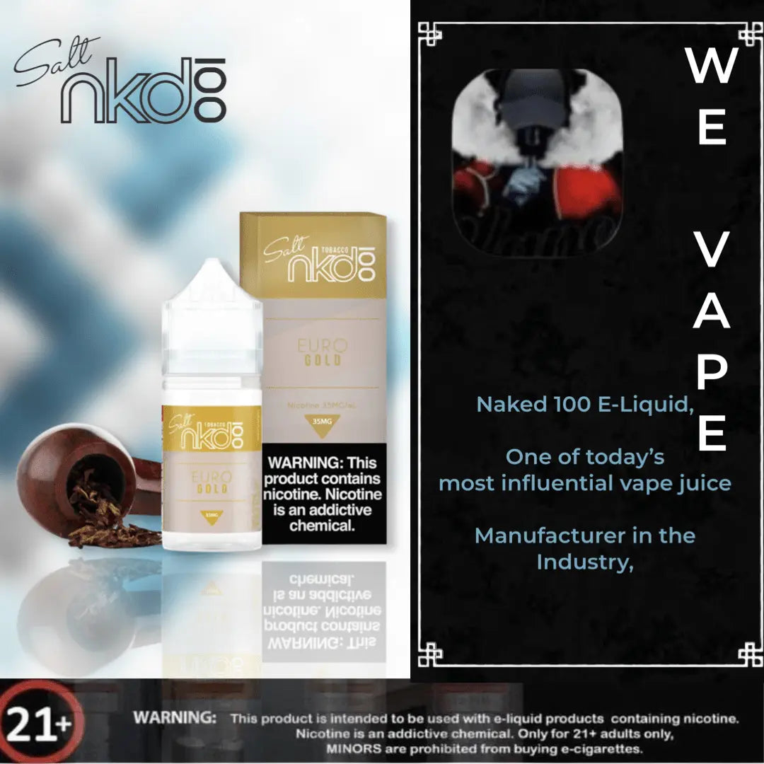 Naked E - Liquid (Salt Nicotine) - We Vape