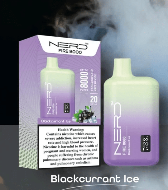 NERD Fire 8000 Puffs Disposable Vape - We Vape