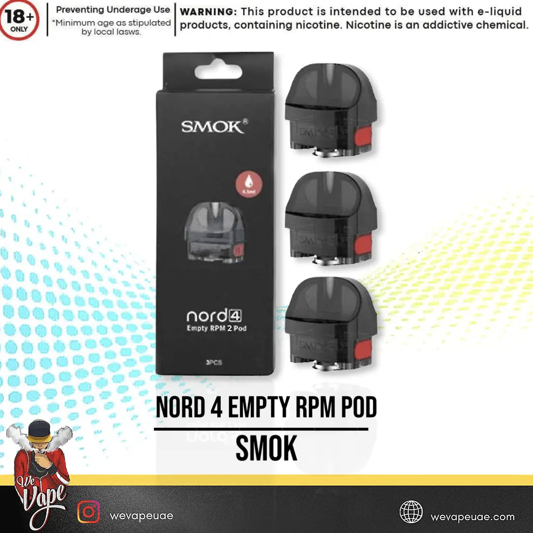 Nord 4 Empty Pod RPM By Smok ( ON SALE !!!! ) - We Vape