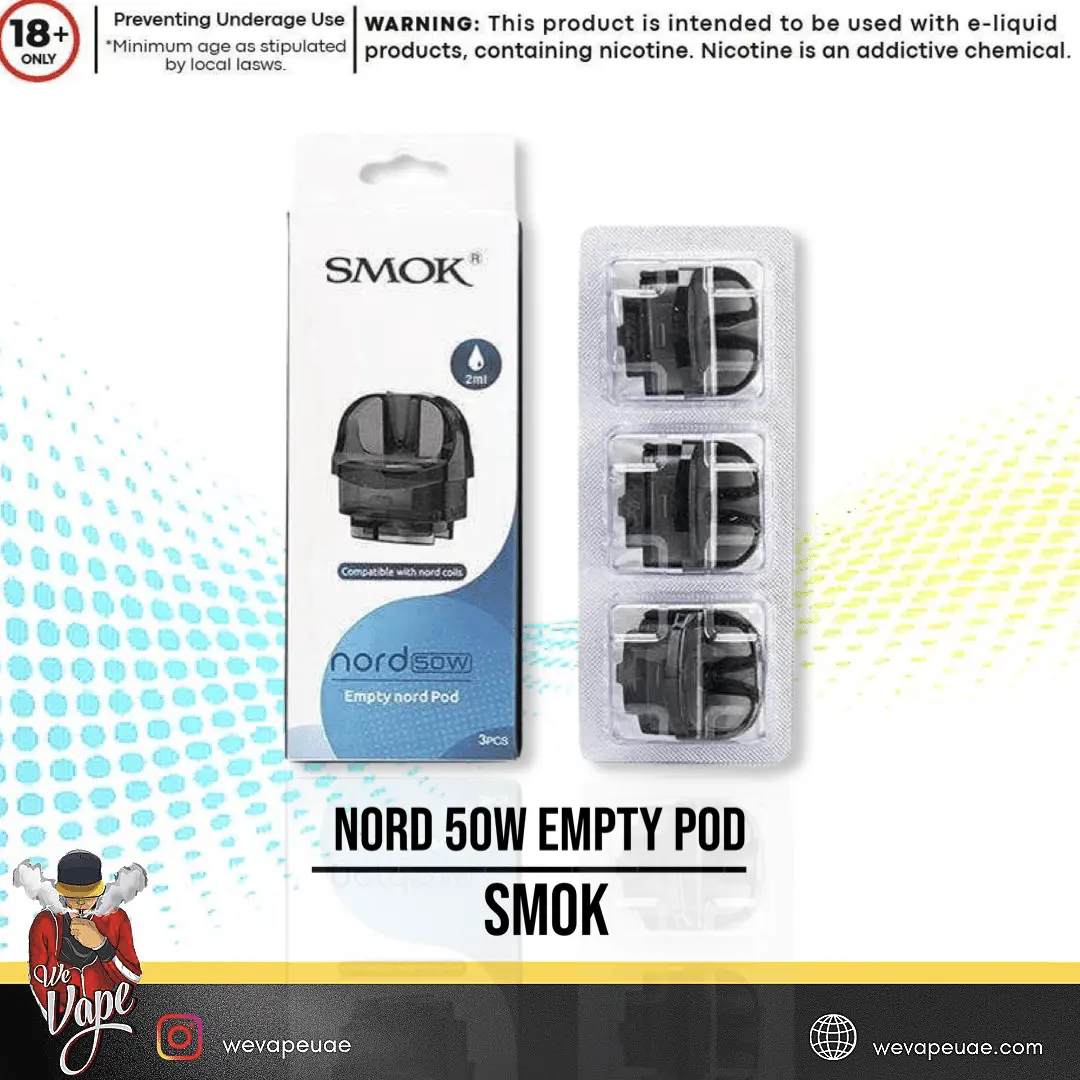 Nord 50W Empty Pod By Smok ( ON SALE !!!) - We Vape