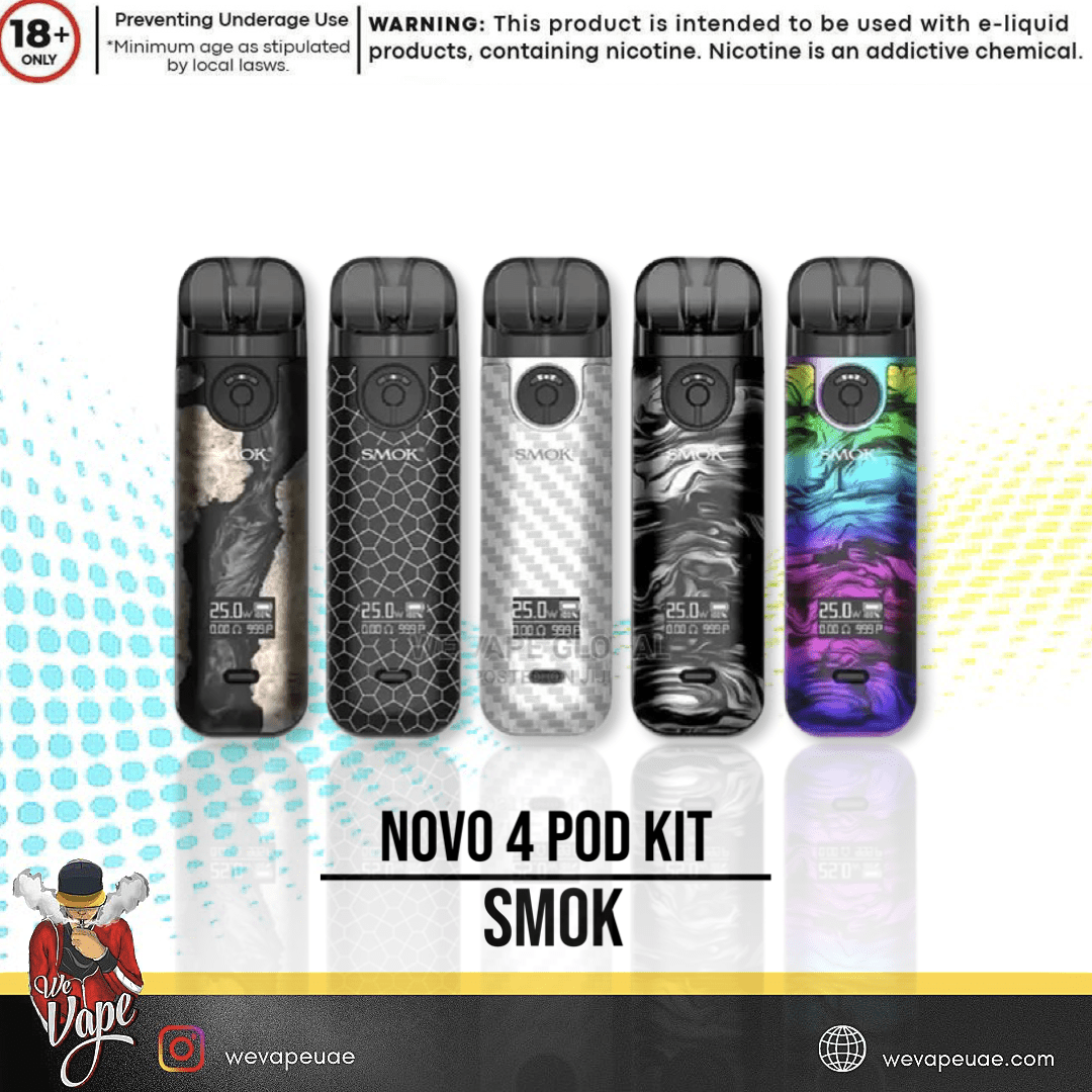 Novo 4 Pod System By Smok - We Vape