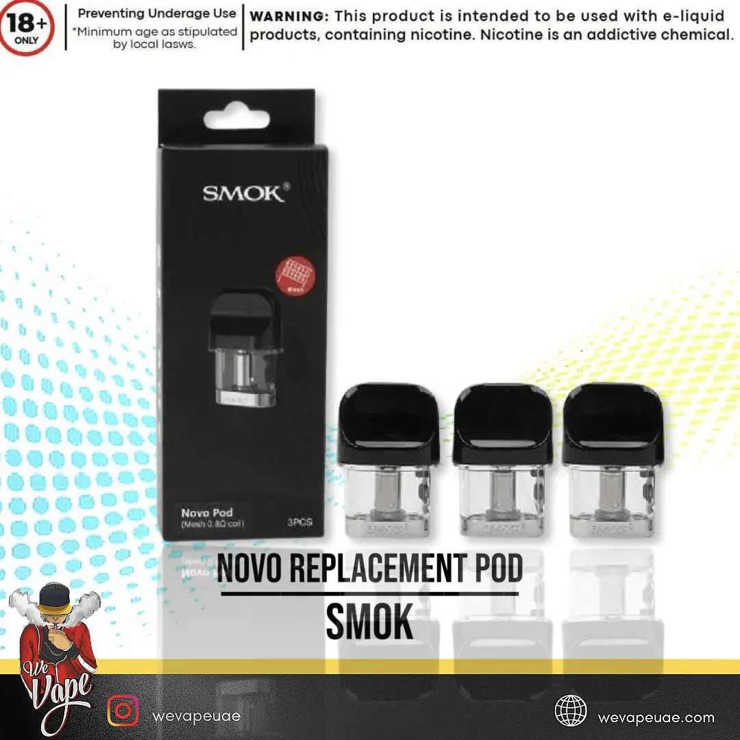 Novo Replacement Pod Mesh By Smok (ON SALE!!! ) - We Vape