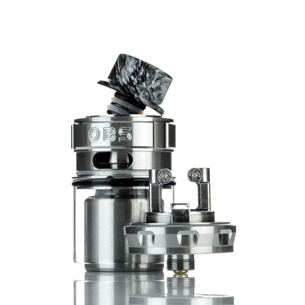 OBS Engine V2 RTA – Dual Coil Rebuildable Tank Atomizer with Leak - Proof Top Airflow & Flavor Boosting Chamber - We Vape